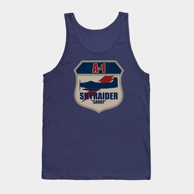 A-1 Skyraider Tank Top by Billy Goat TP